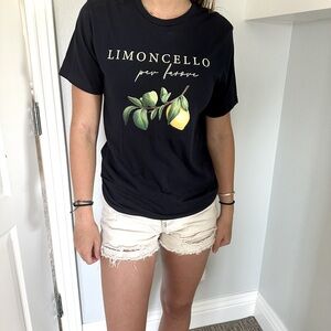 Limoncello Navy Tee 🍋